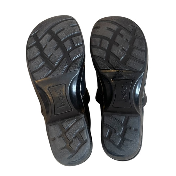 BOC Women’s Leather Slip-on Clogs Black Size 7M Shoes - Picture 7 of 8